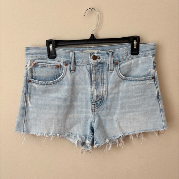 Madewell Relaxed Denim Shorts Size 27 Casual Vintage Inspired - Picture 2 of 11